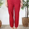 YOU UDRESS PANTALONS : NIGERBONE-ROUGE-GRANDES-TAILLES en ligne 16