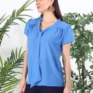 YOU UDRESS CHEMISES & BLOUSES : TASIMPLO-BLEU-GRANDES-TAILLES De Qualité 11