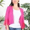 YOU UDRESS VESTES : TABERTA-FUCHSIA-GRANDES-TAILLES soldes pas cher 22