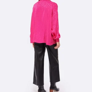 Sortie 😉 MODETROTTER Blouse Alana Fuchsia ⌛ magasins pour 16