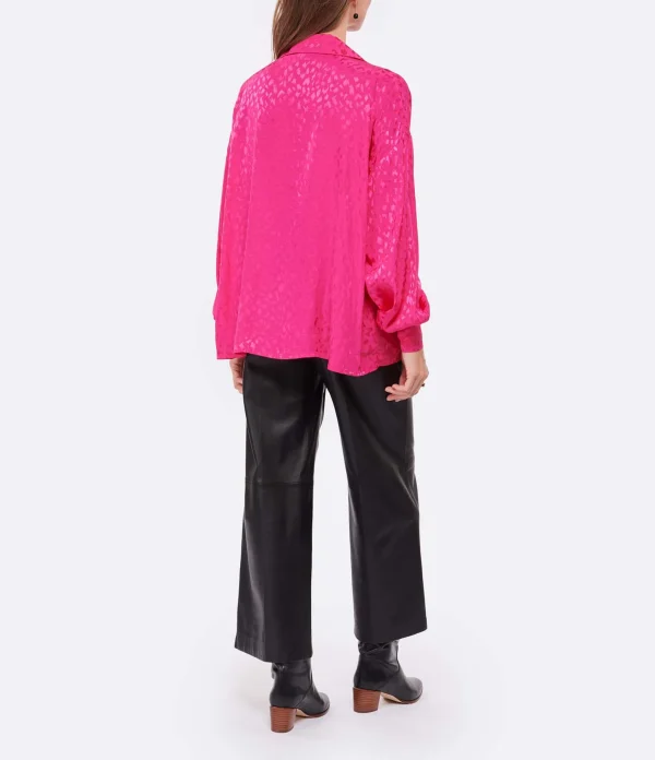 Sortie 😉 MODETROTTER Blouse Alana Fuchsia ⌛ magasins pour 6