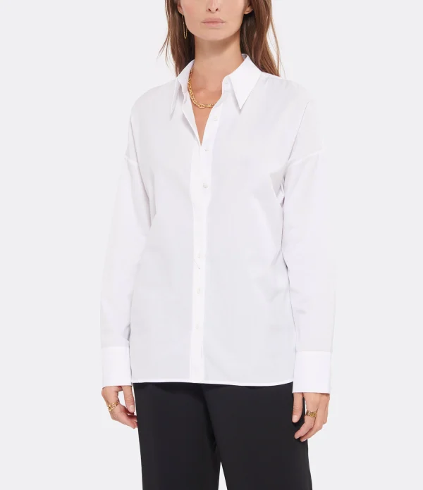 Neuve avec étiquette Nouveau 🛒 HANA SAN Chemise Bridget Coton Blanc Optique 🤩 4