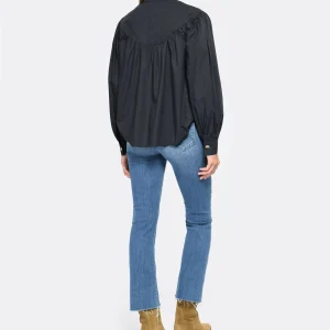 le grand escompte Le moins cher 🛒 CHARLIE JOE Blouse Diego Coton Bleu Navy 😍 15