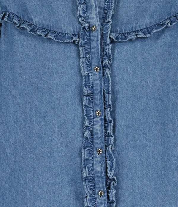 Les meilleures critiques de 🥰 CHARLIE JOE Chemise Rikie Denim Bleu 🔥 marque pas cher 3