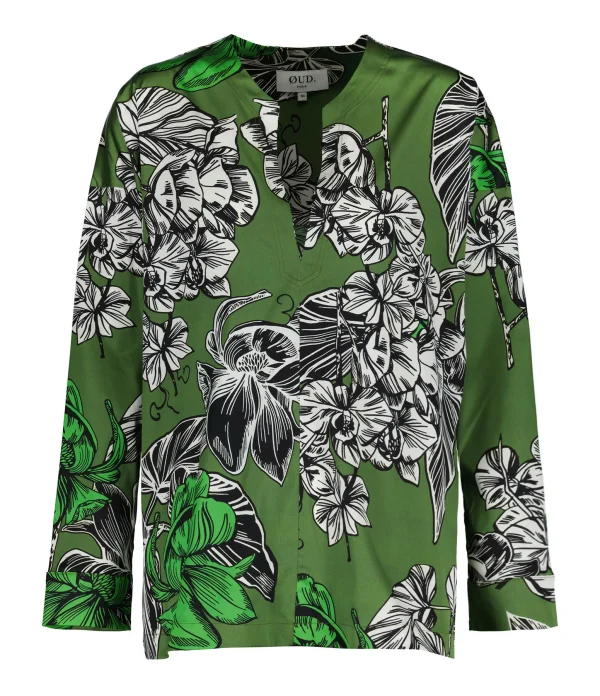 Les meilleures critiques de 🧨 OUD Blouse Lorenzo Soie Vert 🧨 Boutique 1