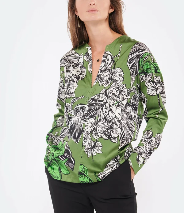 Les meilleures critiques de 🧨 OUD Blouse Lorenzo Soie Vert 🧨 Boutique 4