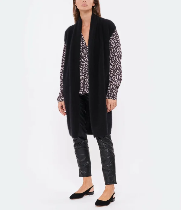 Meilleure vente ⭐ ISABEL MARANT ÉTOILE Blouse Amirya Noir Écru 😍 soldes luxe 7