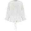 De gros 🛒 VANESSA BRUNO Blouse Viva Coton Blanc 🤩 pas cher en vente 19