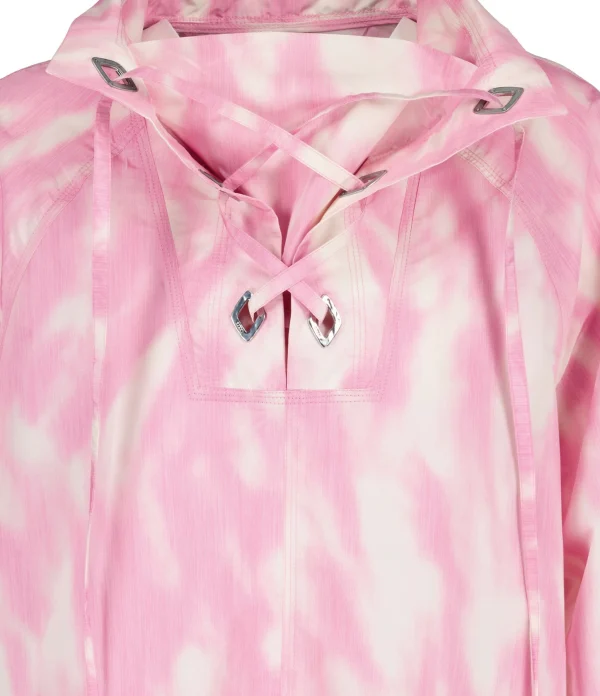 Authenticité garantie Meilleur prix 🥰 GANNI Blouse Crispy Shell Rose 🤩 3