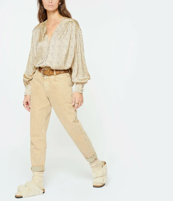 grossiste en ligne Meilleure vente 🎉 ROSEANNA Blouse Jim Beige 🌟 5