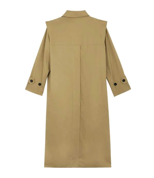 excellent qulity Remise 💯 ROSEANNA Trench Alba Coton Beige ✔️ 3