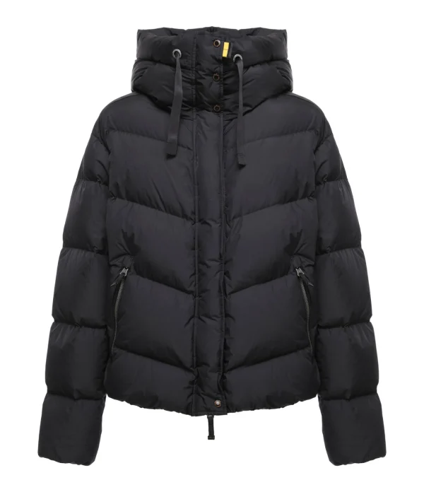 soldes de Noël Meilleure vente 🔔 PARAJUMPERS Doudoune Courte Verna Noir ✨ 1