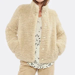 Promo ⭐ ZADIG & VOLTAIRE Manteau Fino Beige Mastic 🧨 mode tendance 11