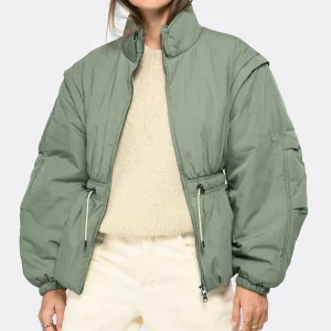 Coupon 💯 ISABEL MARANT ÉTOILE Manteau Dastyni Laine Verdigris 💯 magasin france 17