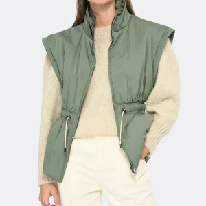 Coupon 💯 ISABEL MARANT ÉTOILE Manteau Dastyni Laine Verdigris 💯 magasin france 23