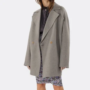 Les meilleures critiques de 🔔 CLOSED Manteau Laine Recyclée Gris 😀 Pas Cher Magasin Soldes 8