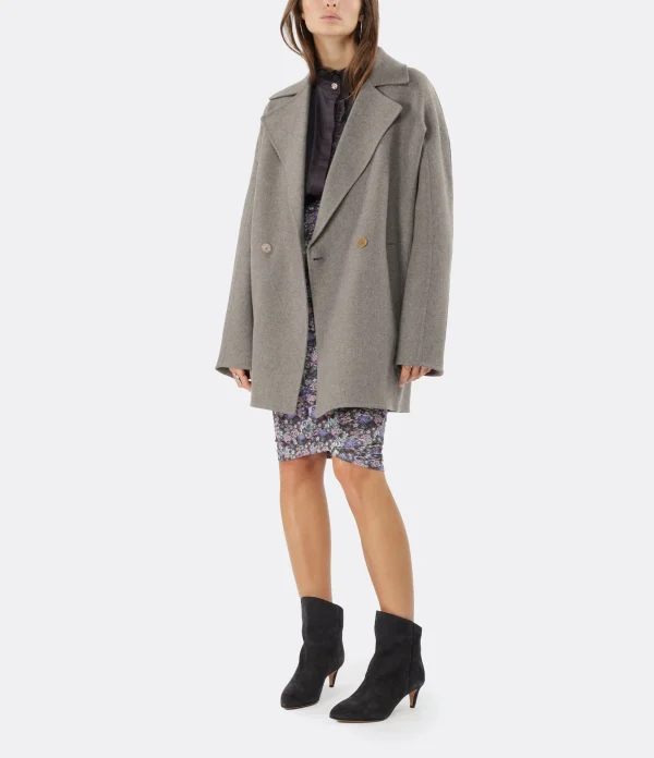 Les meilleures critiques de 🔔 CLOSED Manteau Laine Recyclée Gris 😀 Pas Cher Magasin Soldes 4