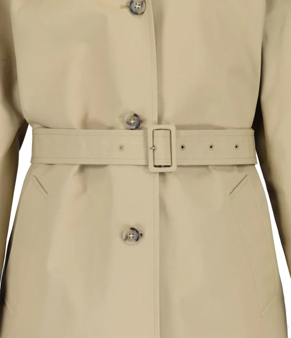 boutique pas cher Meilleure affaire 😀 A.P.C. Trench Isabel Coton Beige ✨ 3